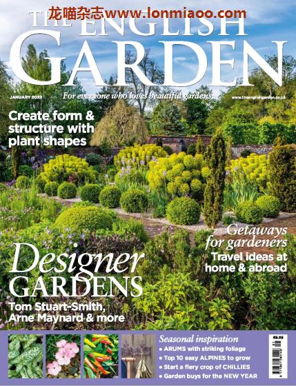 [英国版]The English Garden 园艺杂志 2022年1月刊